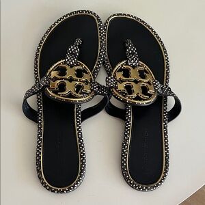 Tory Burch Miller sandals.
